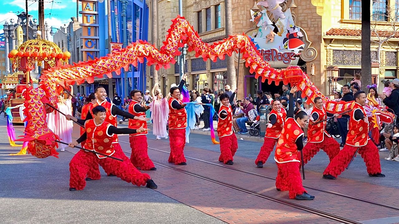 Mulan's Lunar New Year Parade 2026 at Night Time | Disney California Adventure 4K POV 
