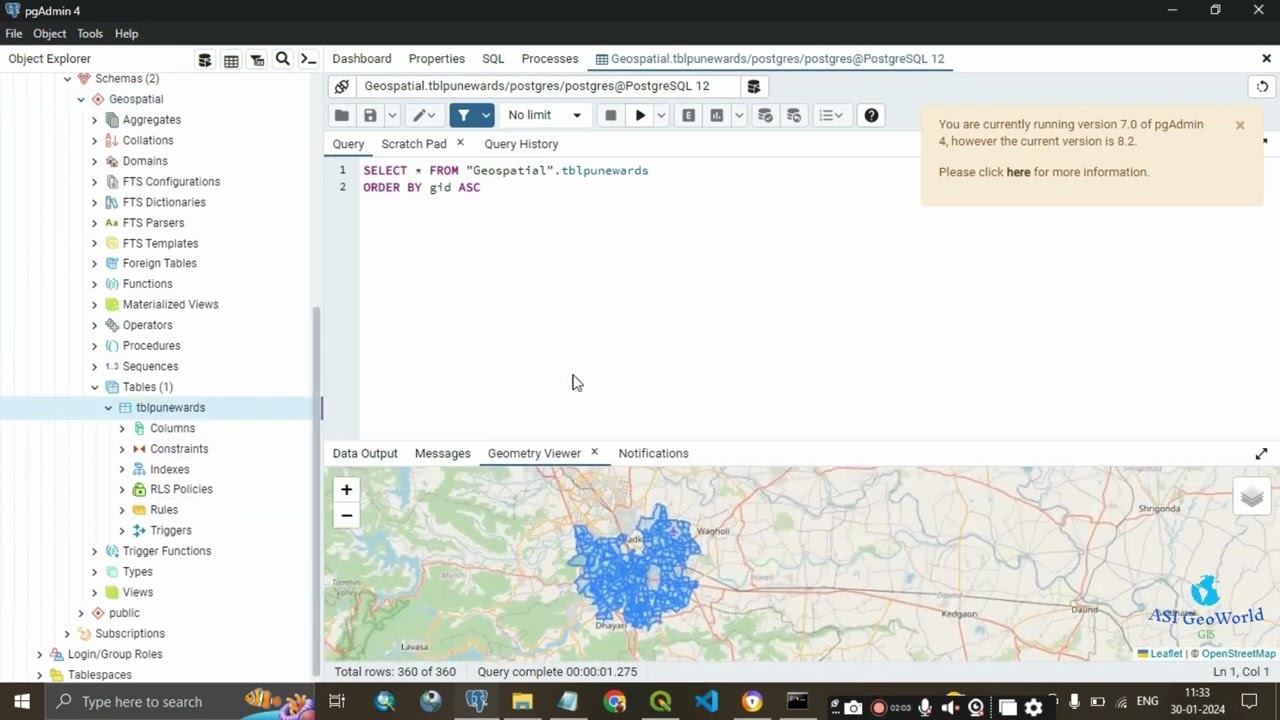 PostgreSQL DB connection in Geoserver