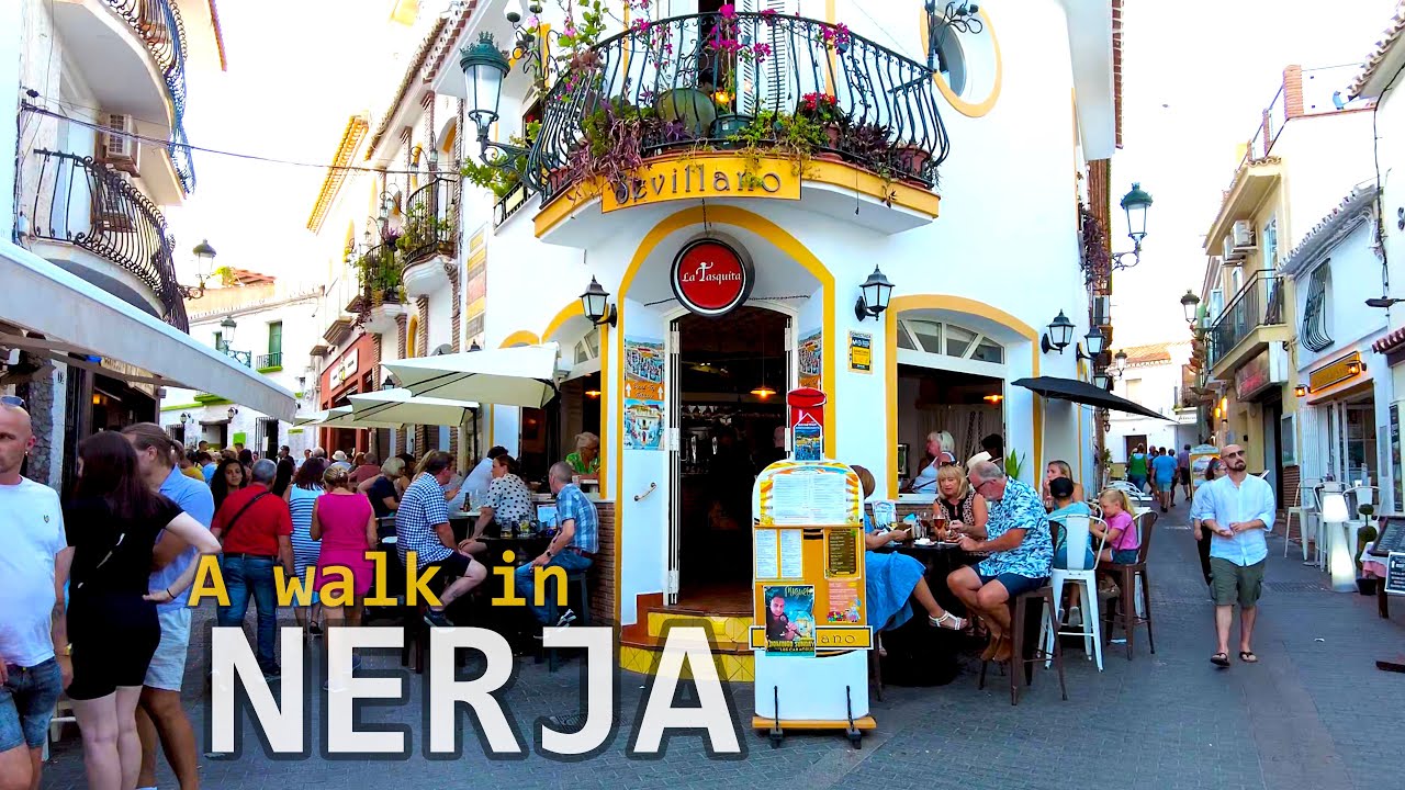 A walk in Nerja | Calle Almirante Ferrándiz || Nerja | Axarquía | Málaga | Spain Ep#11 ||