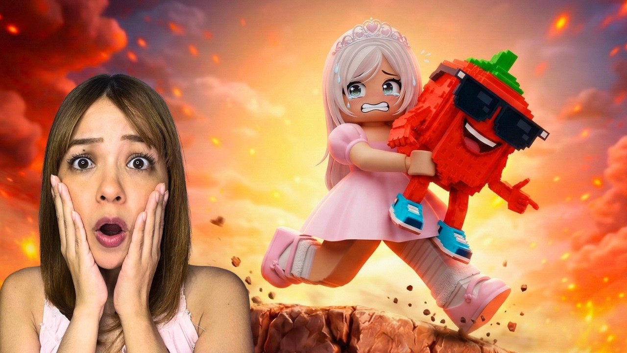 El suelo es LAVA pero ROBAS brainrots en Roblox!
