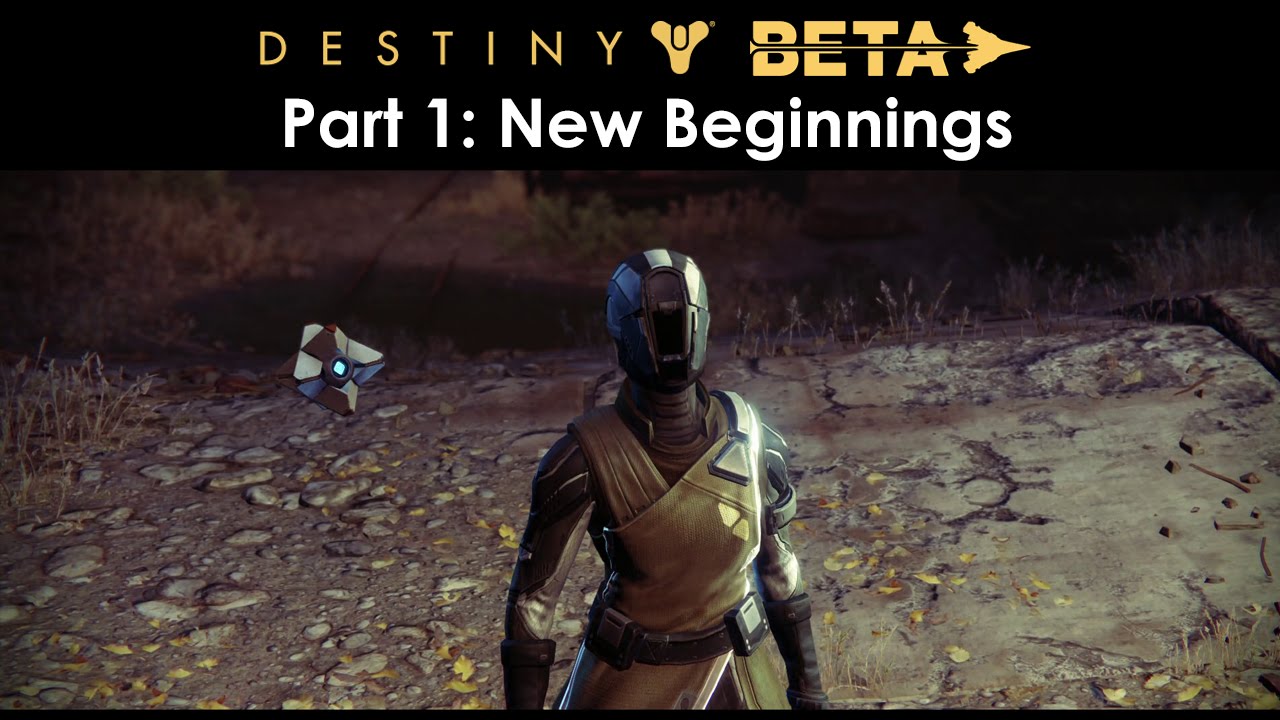 Destiny Beta Gameplay! Part 1: The First Mission