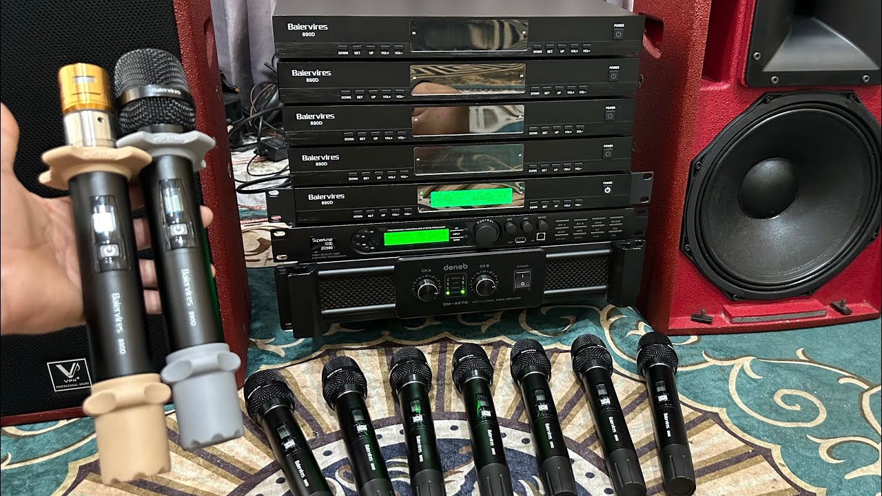 Míc baier 890D hát như ca sỹ không hay tặng luôn, 300k bộ míc bãi thanh lý-0936.118.558