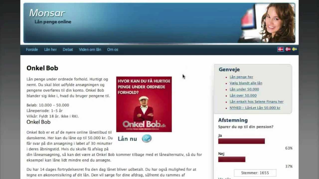 L&aring;n penge til charterferie med k&aelig;resten