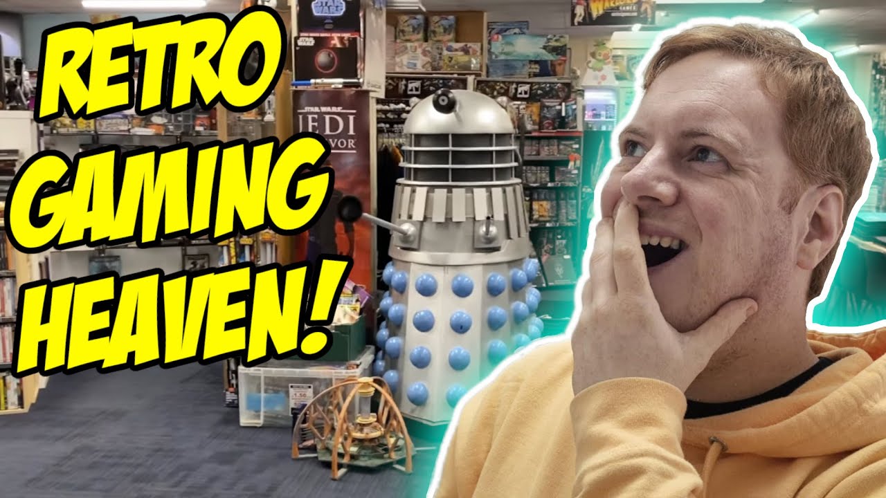 INCREDIBLE Retro Games found in this HUGE Megastore | Galaxy Games Megastore Tour