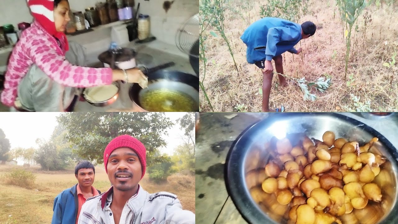 Aaj प्रिशा के मम्मी बनाईस आटा भजिया 😋