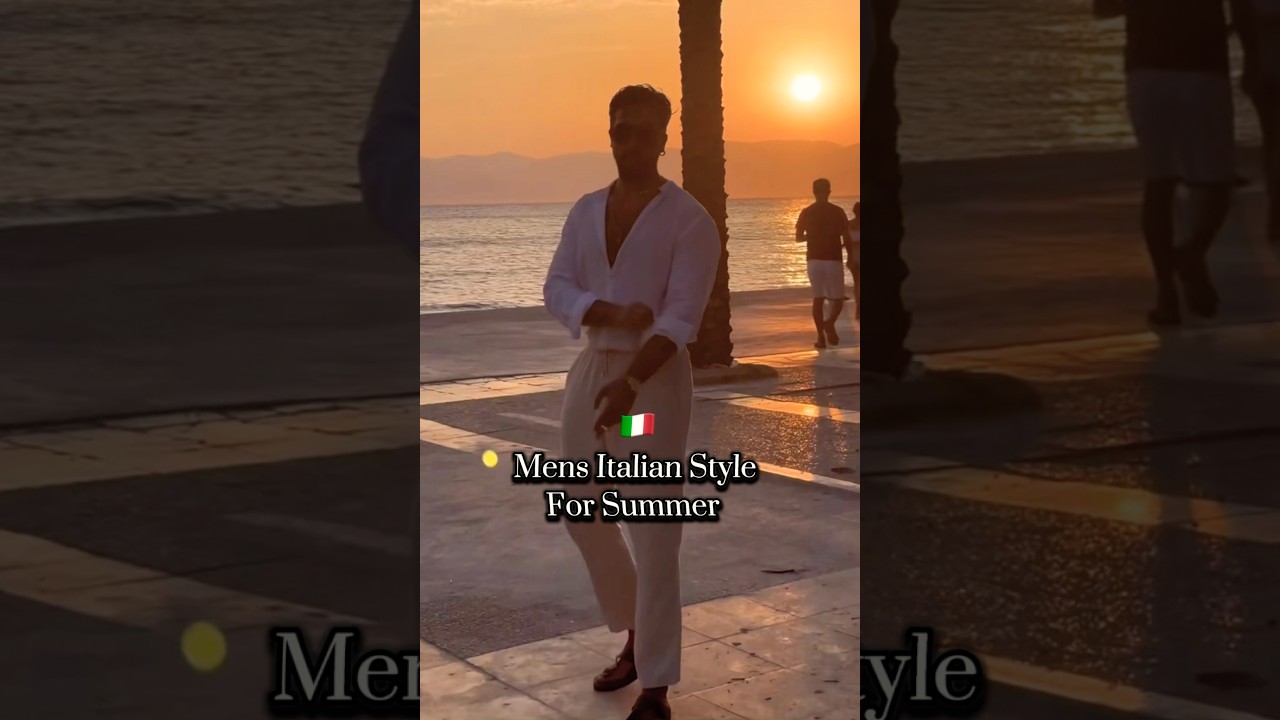 Men&rsquo;s Italian Style 🇮🇹 #italian #mens #fashion #shorts