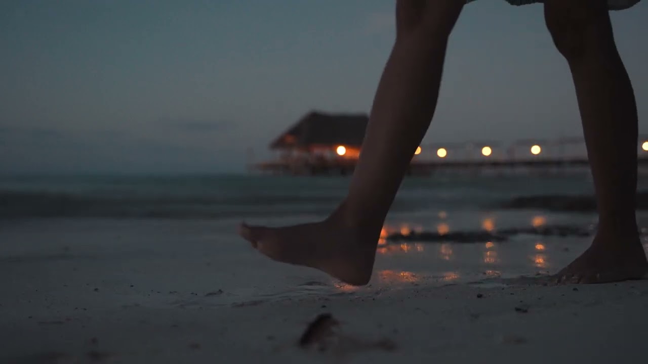 🚶&zwj;♂️🏖️ Beachside Journey: A Peaceful Walk on the Shoreline in 4K 🏖️🚶&zwj;♂️🎥✨