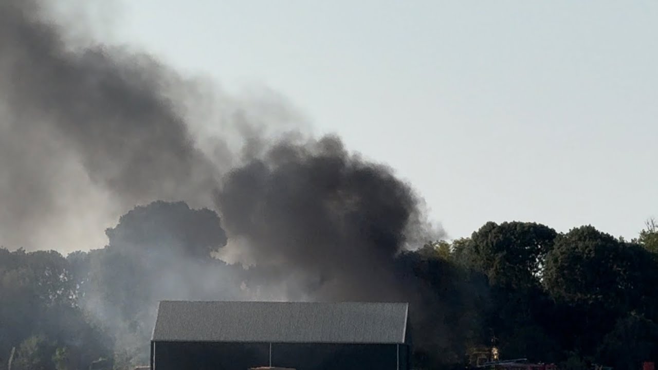 melding Grote brand Finsterwolde