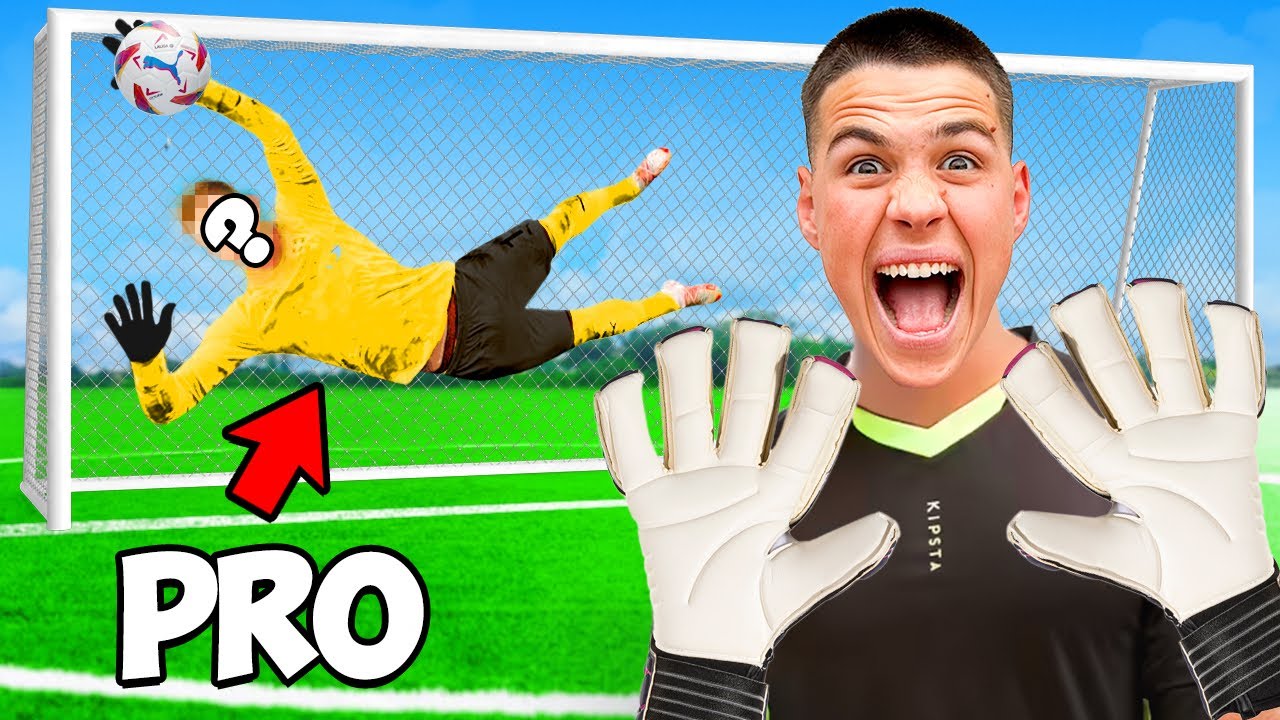 ⚽ ENTREN&Eacute; para CONVERTIRME en PORTERO PROFESIONAL de F&Uacute;TBOL! 😱