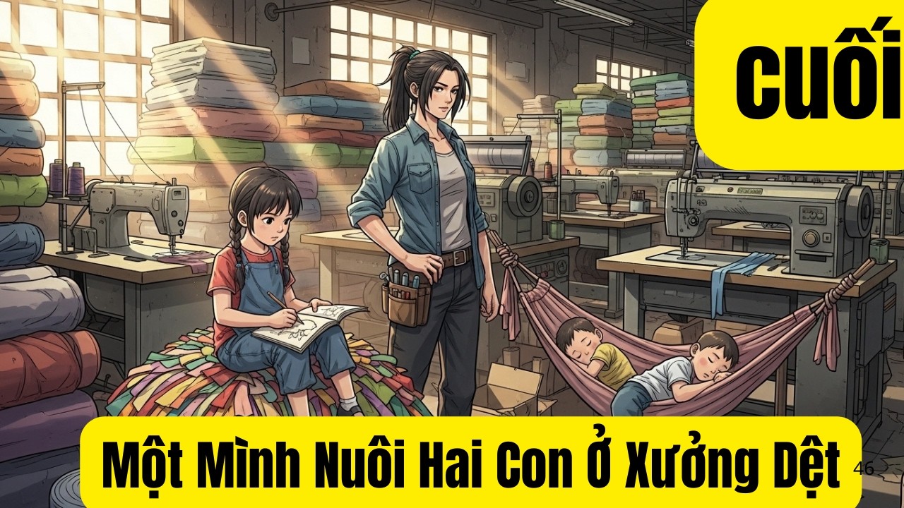 CUỐI: Một Mình Nuôi Hai Con Ở Xưởng Dệt