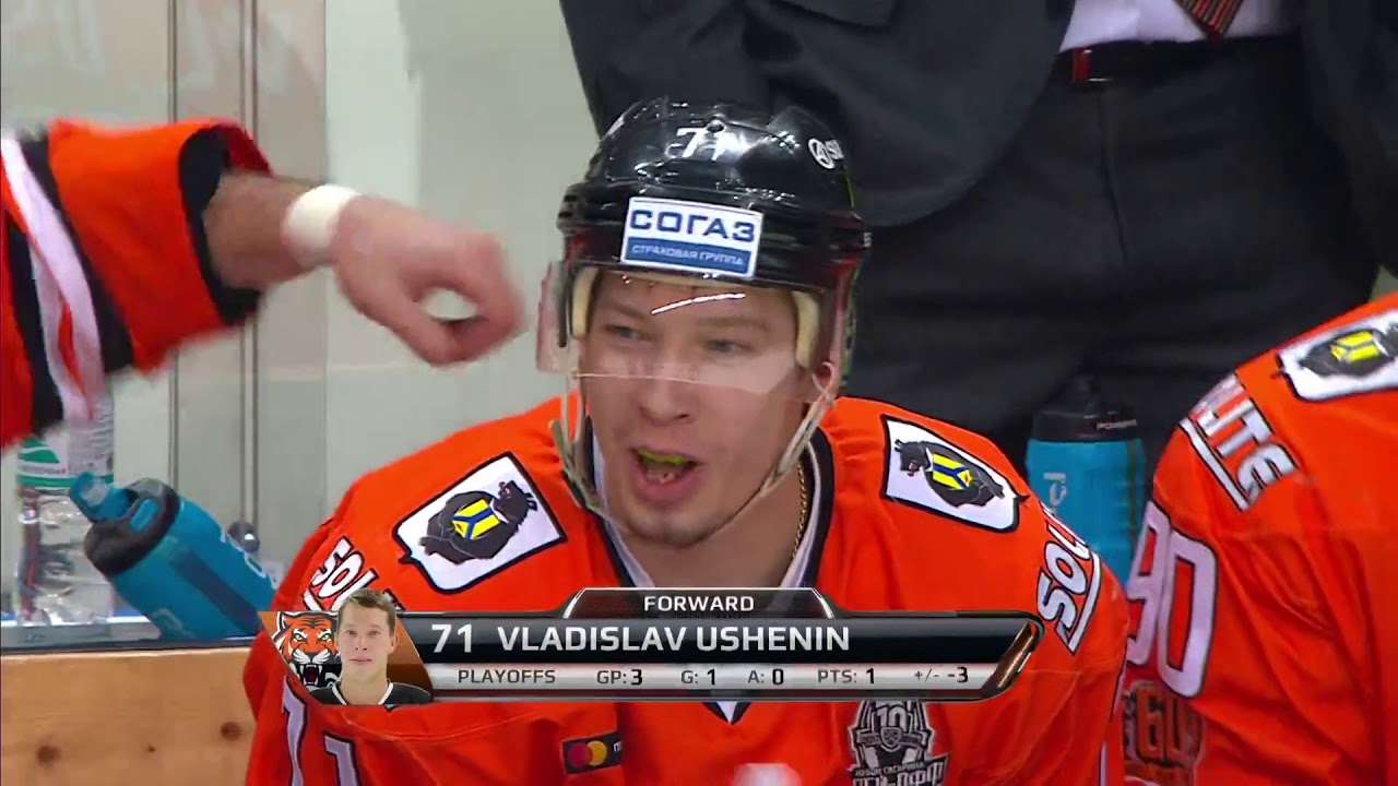 2018 Gagarin Cup, Ak Bars 1 Amur 4 (Series 2-1), 7 March 2018 Highlights