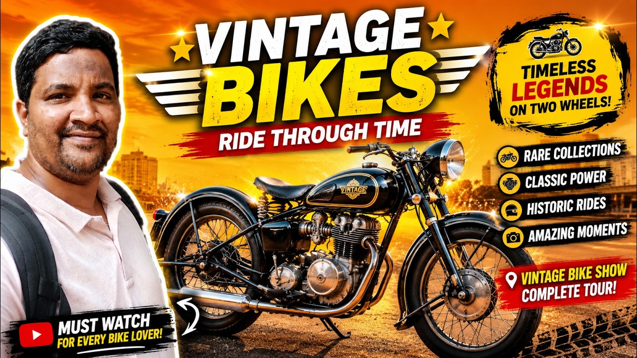 Vintage Bikes Show 2024 🏍️ | Exploring Timeless Retro Machines