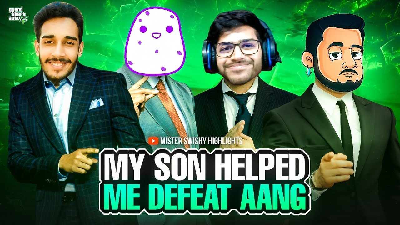 🔵 MY SON @ChocoWizard HELPED ME DEFEAT @itsAang AND @Potato IN GTA IMPOSSIBLE RACE