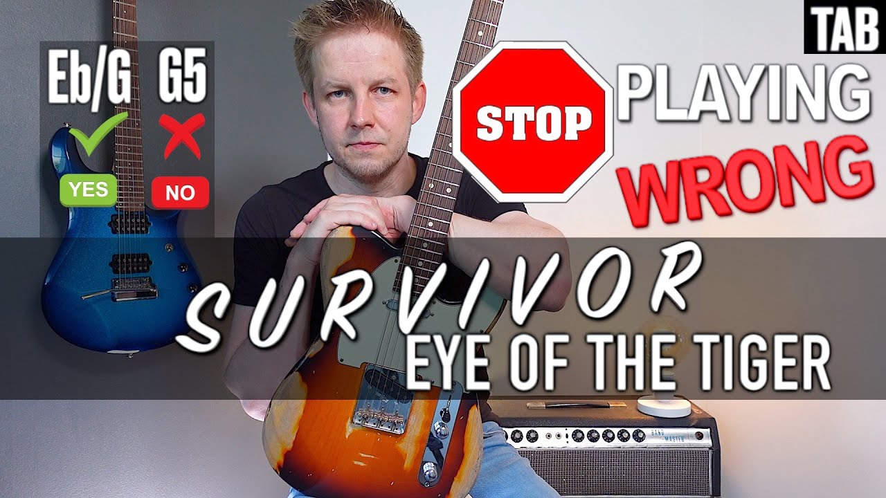 Survivor - Eye Of The Tiger | Guitar cover  |