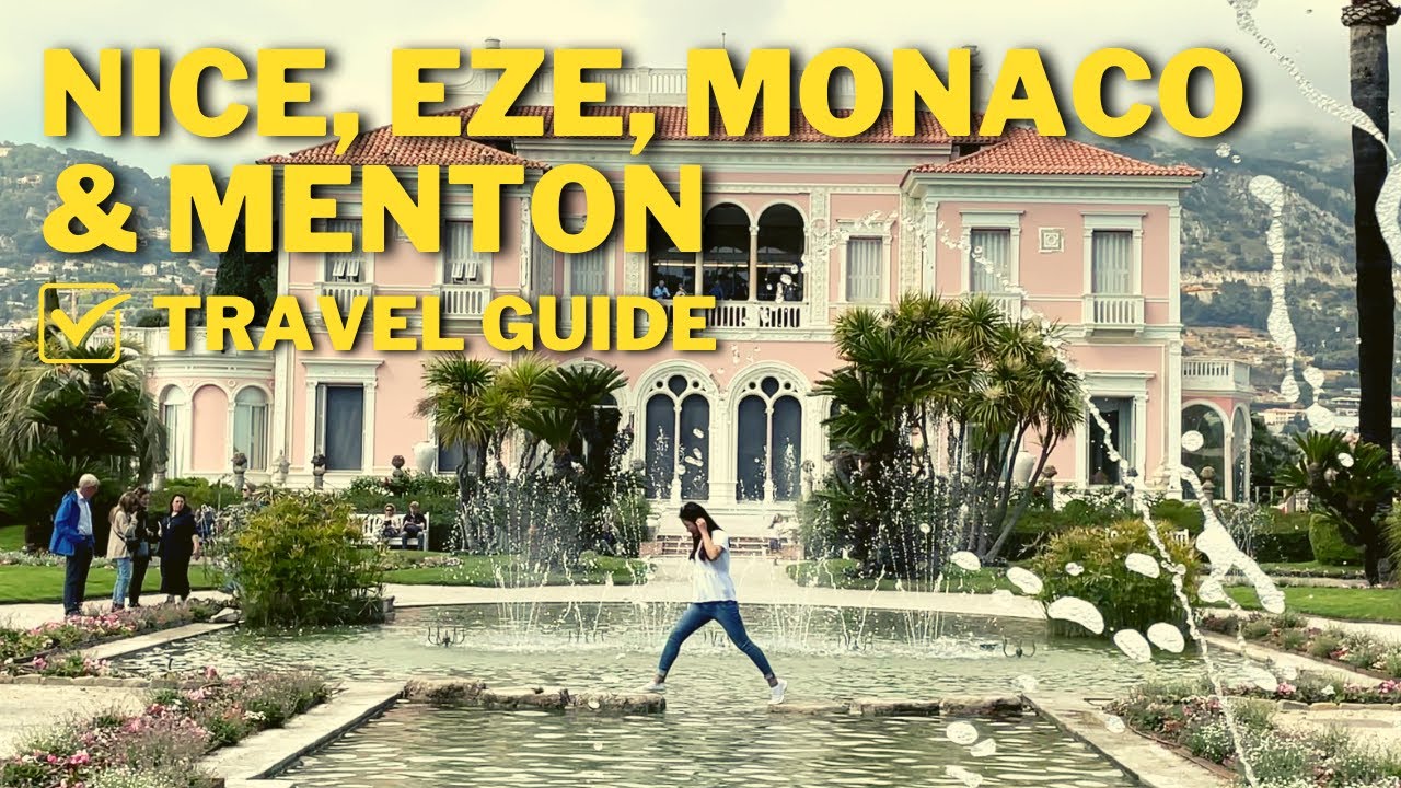 Travel Vlog Part 1 | Exploring the South of France 🇫🇷 | Nice, Eze, Monaco, Menton, & More