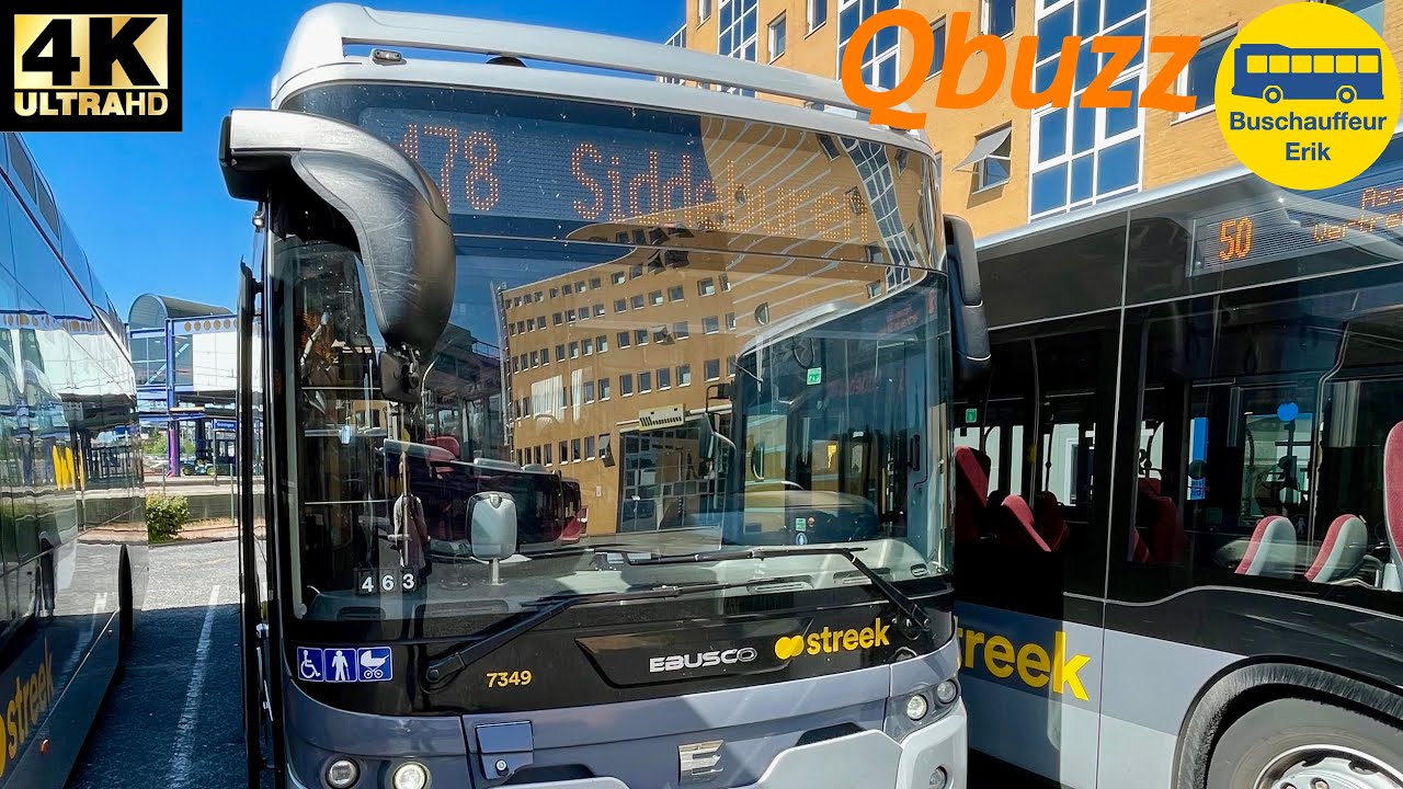 [4K] Bus Trajectvideo | Lijn 178 | Groningen-Siddeburen | Qbuzz Groningen Drenthe