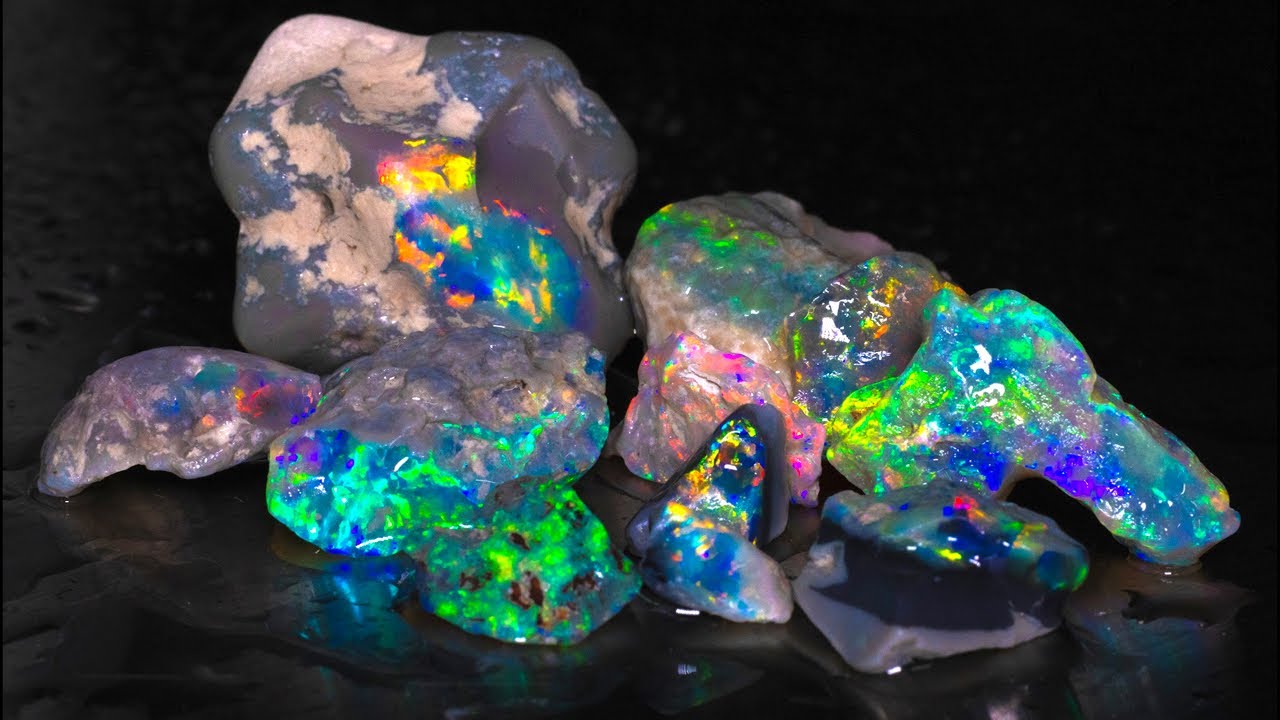 Unbelievable rough opal cut LIVE