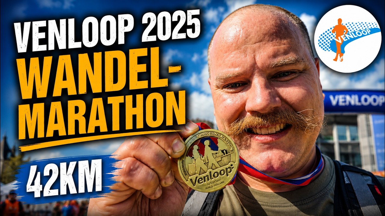 Venloop 2025 - Neptunus Wandelmarathon - 42km wandern unter 8 Stunden zu schaffen?!