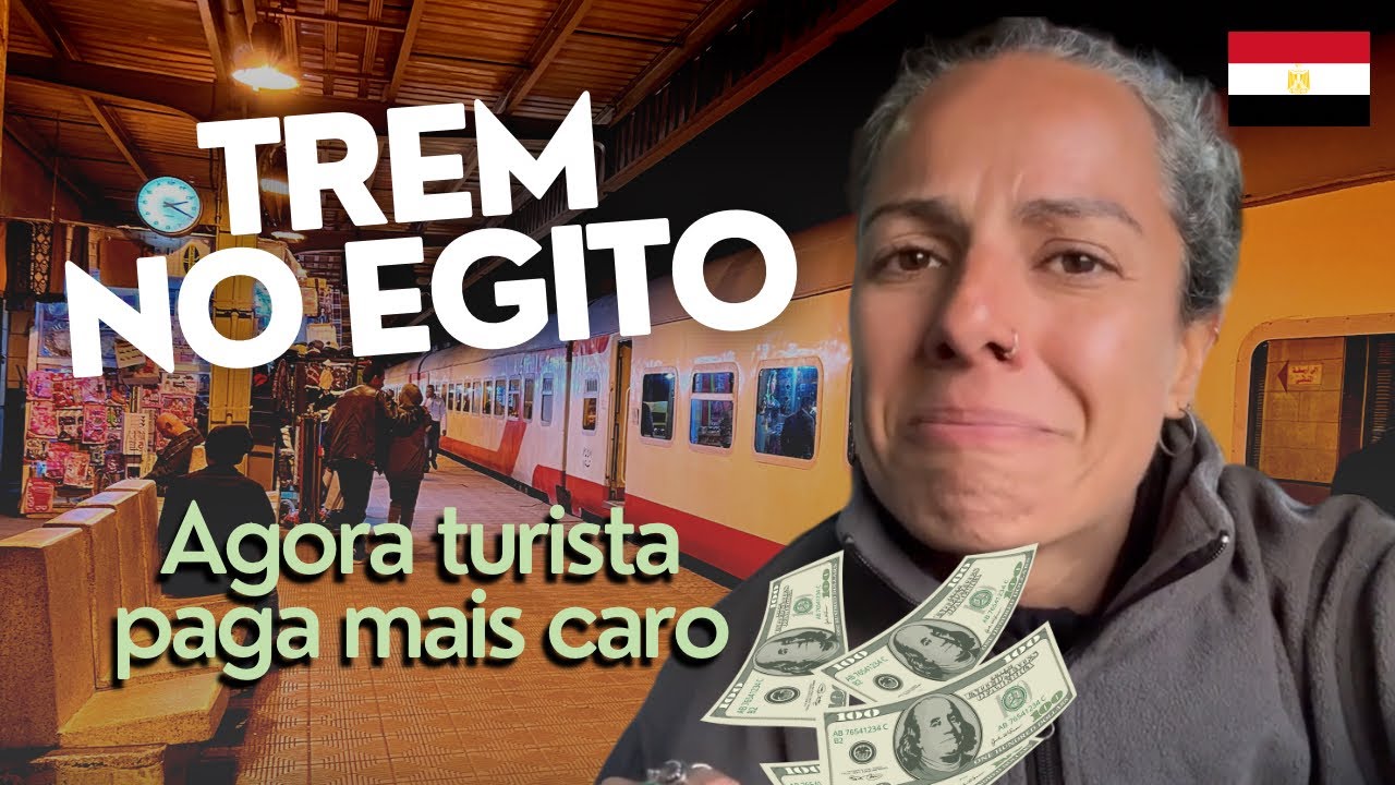 ROTEIRO em ASWAN e LUXOR: Descendo o RIO NILO de TREM no Egito