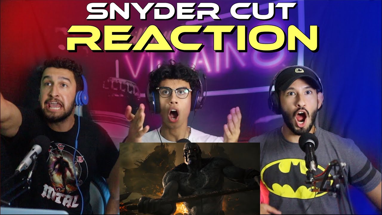 [REACTION] SNYDER CUT JUSTICE LEAGUE!