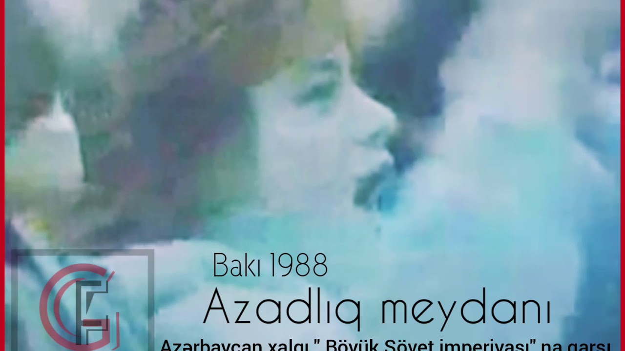 Bakı 1988 ci il. Azadlıq meydanı