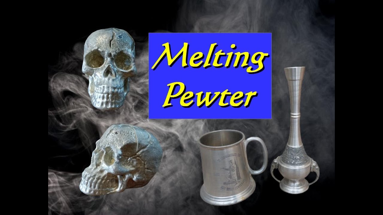 Melting Pewter and making Skulls