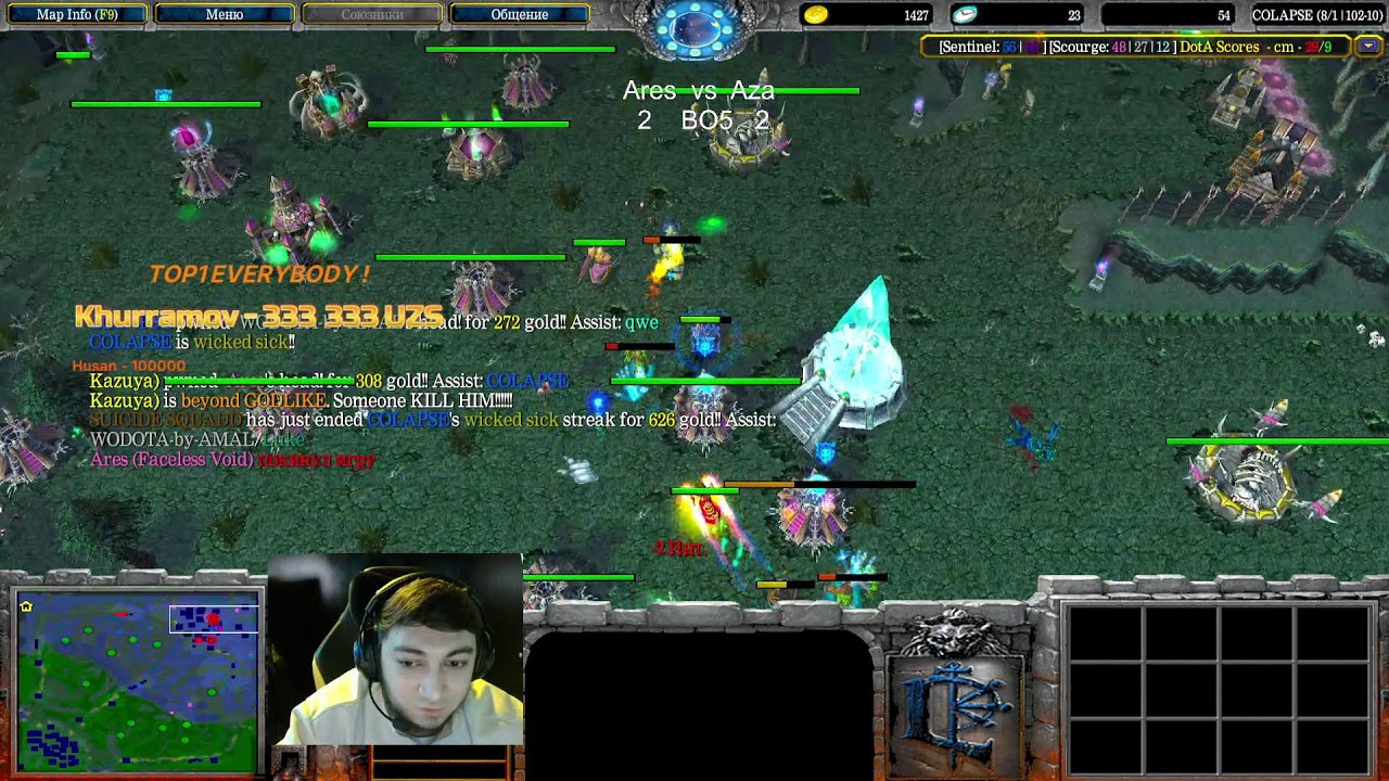 Show Match | Ares Amal OhNoPrince LukeTV Norris vs Aza Colapse Kazuya NurikComeback Secret BO5 ! ! !