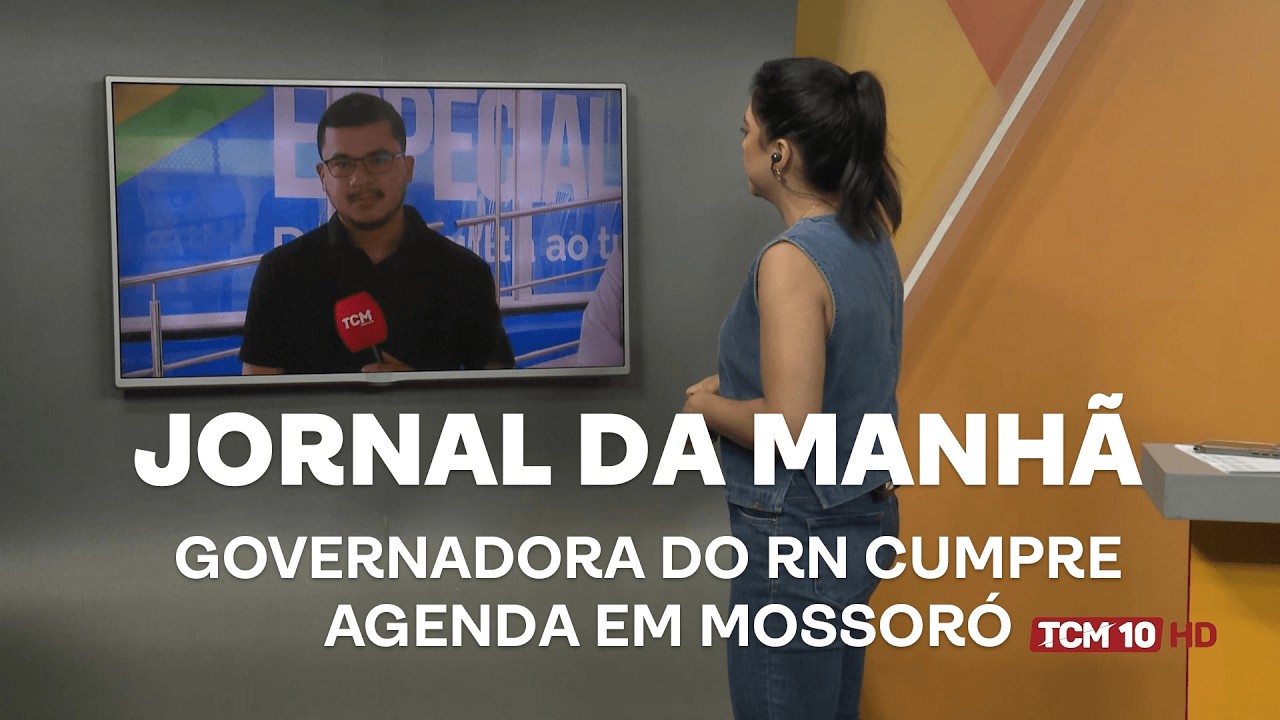 Jornal da Manhã - Governadora do RN cumpre agenda em Mossoró