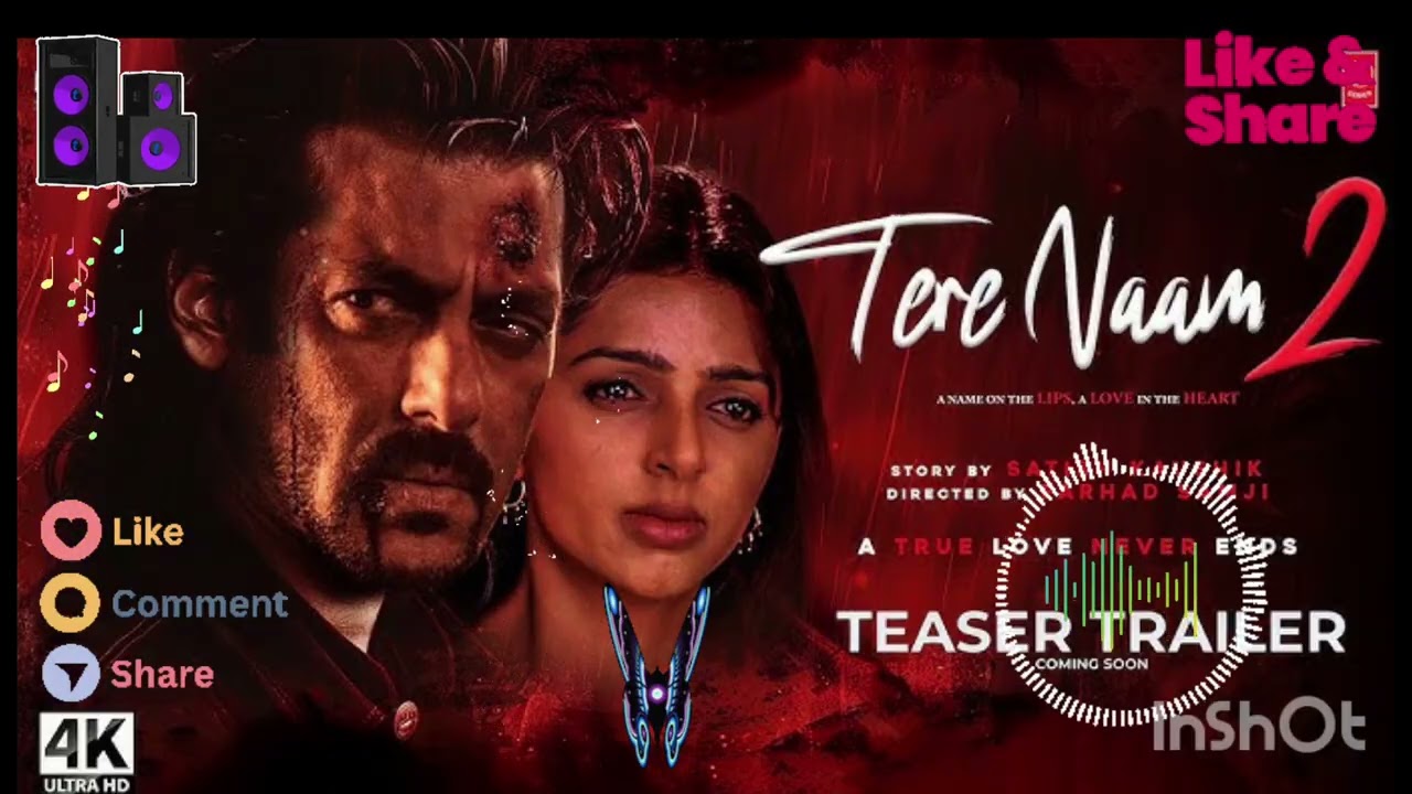 Tere Naam 2. Song #newsong #salmankhansong #virel #trending #shorst  #new # hindi #terending #viral 