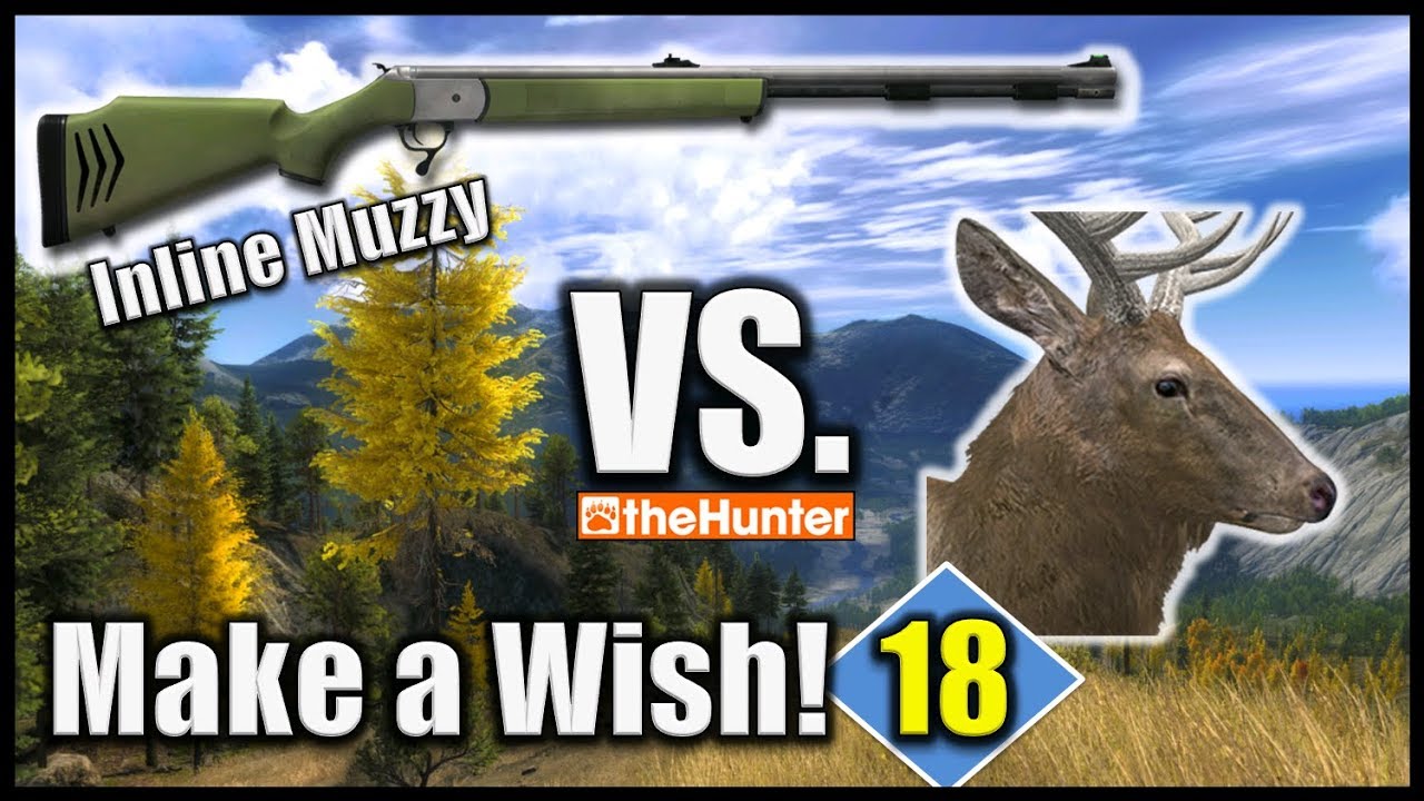 Дульнозарядное ружьё против Rocky Mountain Elk (Make a Wish 18) — theHunter Classic