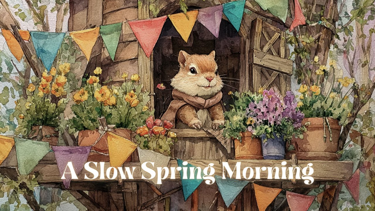 A Slow Spring Morning 🌼🌞 Cozy Celtic Music for Work & Study