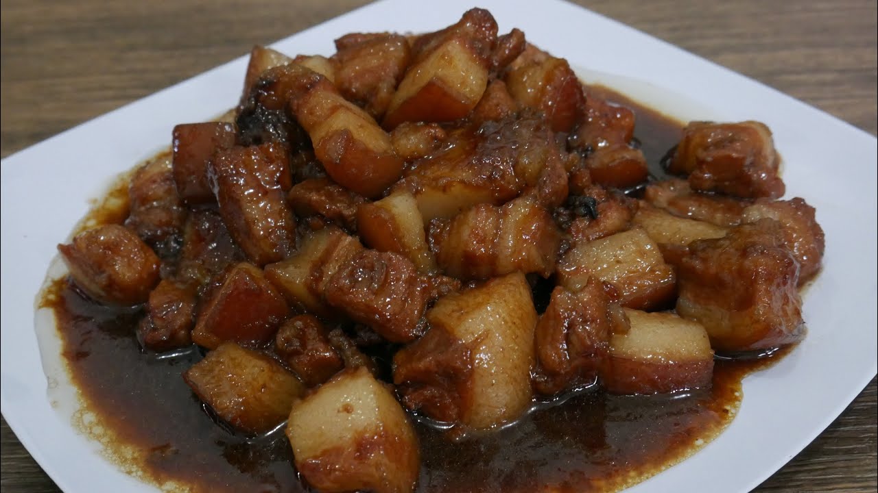 LUAR BIASA ENAK! BEGINI CARA MEMASAK BABI KECAP YANG LEZAT /  HOW TO COOK DELICIOUS SOYED PORK