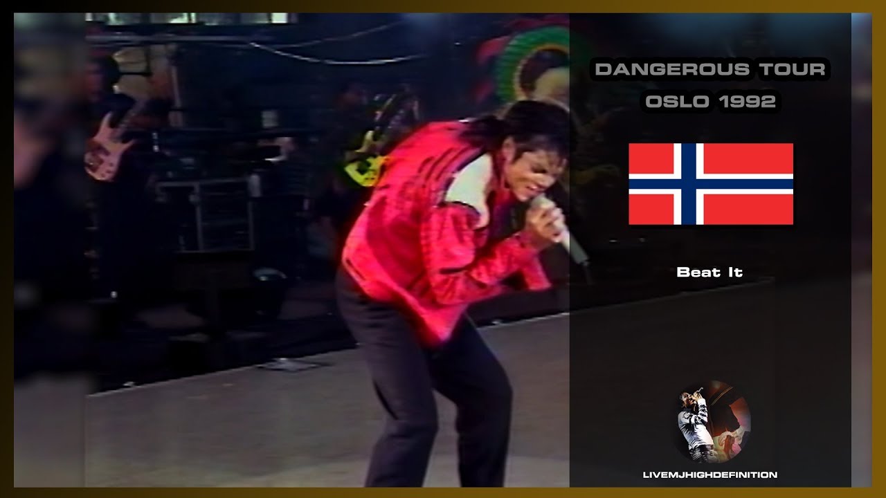 Michael Jackson - Beat It - Live Oslo 1992 - HD