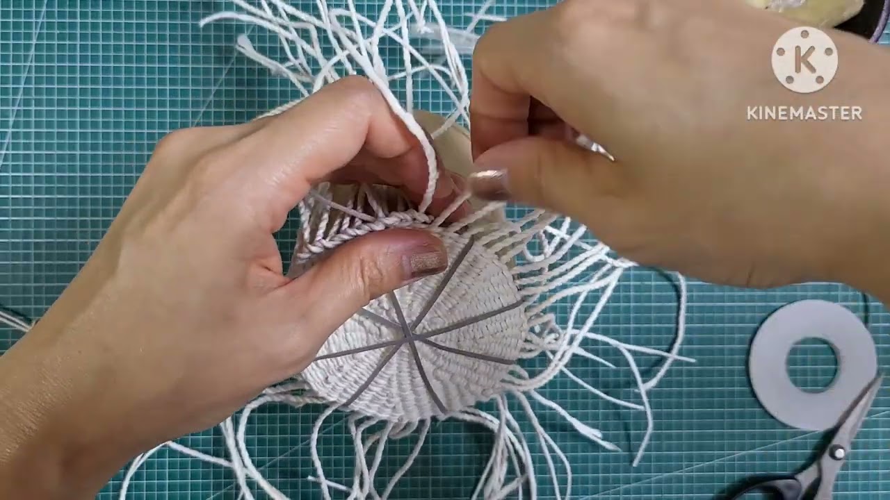 지승공예 변자엮기 /옆면올리기 /한지공예 /hanji /k_craft /korean paper
