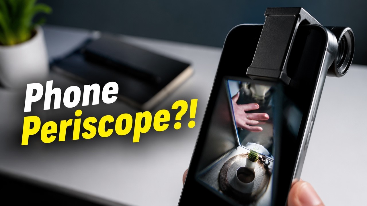 Universal Magnetic Periscope Phone Lens Review