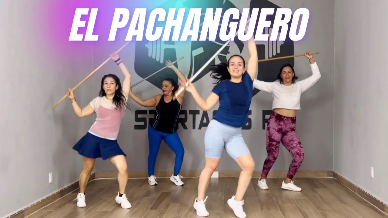 El Pachanguero/ Cardio Dance Fitness / Rutina con bastón - Mariela López Dance Fit
