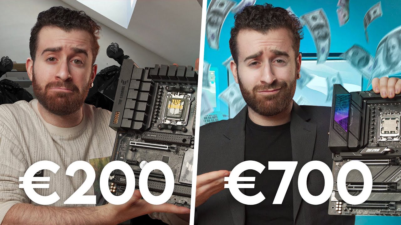 SCHEDA MADRE 200€ VS 700€: COSA CAMBIA?