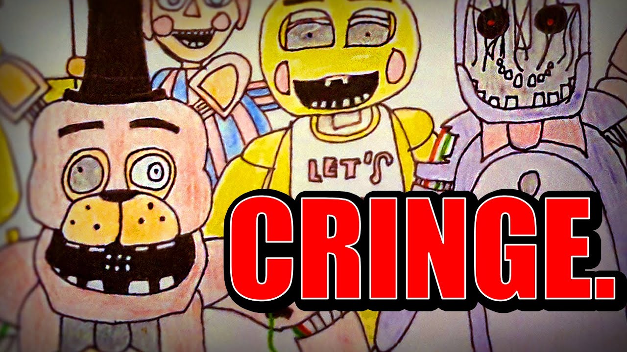 Reakce na Moje Staré FNAF Obrázky (Je to Cringe)