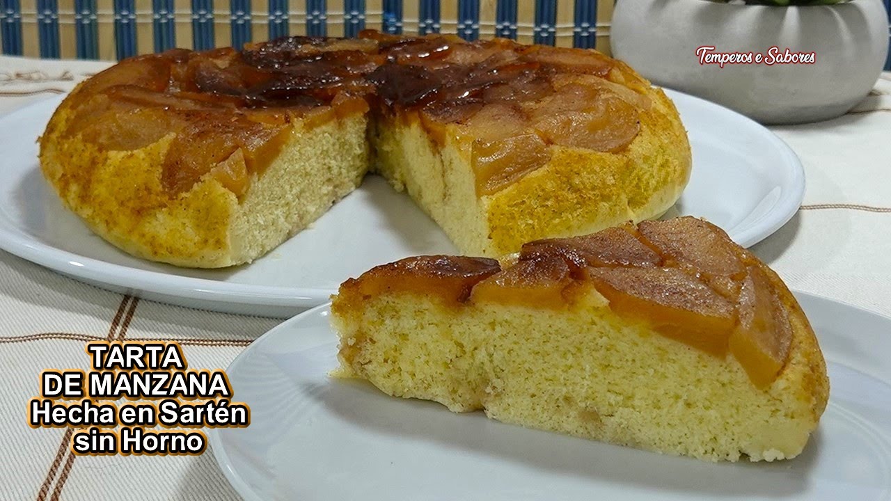 TARTA DE MANZANA DE SARTÉN en el Fogón sin Horno