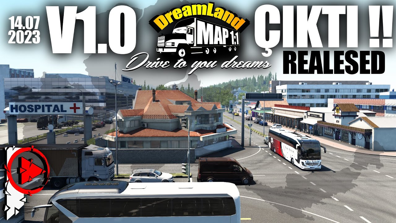 DREAMLAND MAP V1.0 ÇIKTI !! / ETS 2 - 1.47 - G27