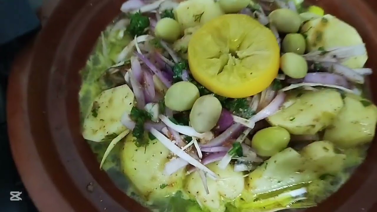 بركوكش فهاد لبرد زوين ... طاجين بالدجاج و البصلة 