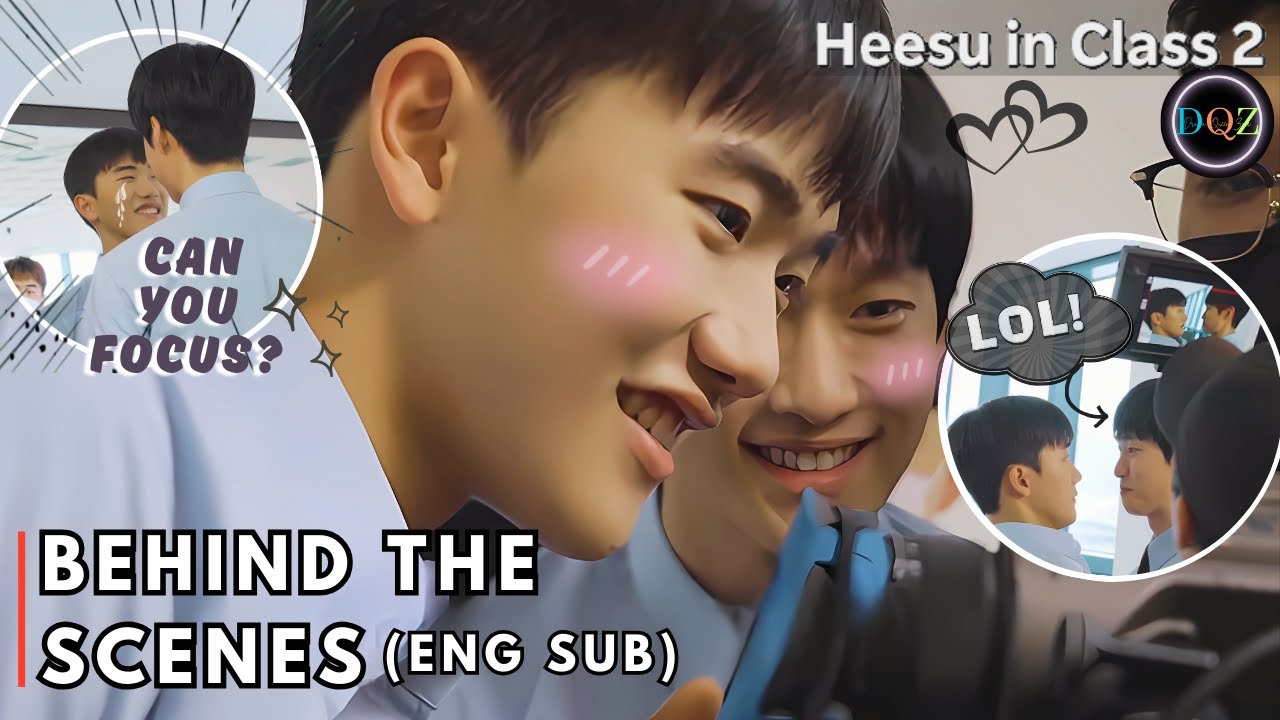 Heesu & Seungwon&rsquo;s Struggle to Stay Serious 😂 ~ Fun Behind The Scenes [ENG SUB]
