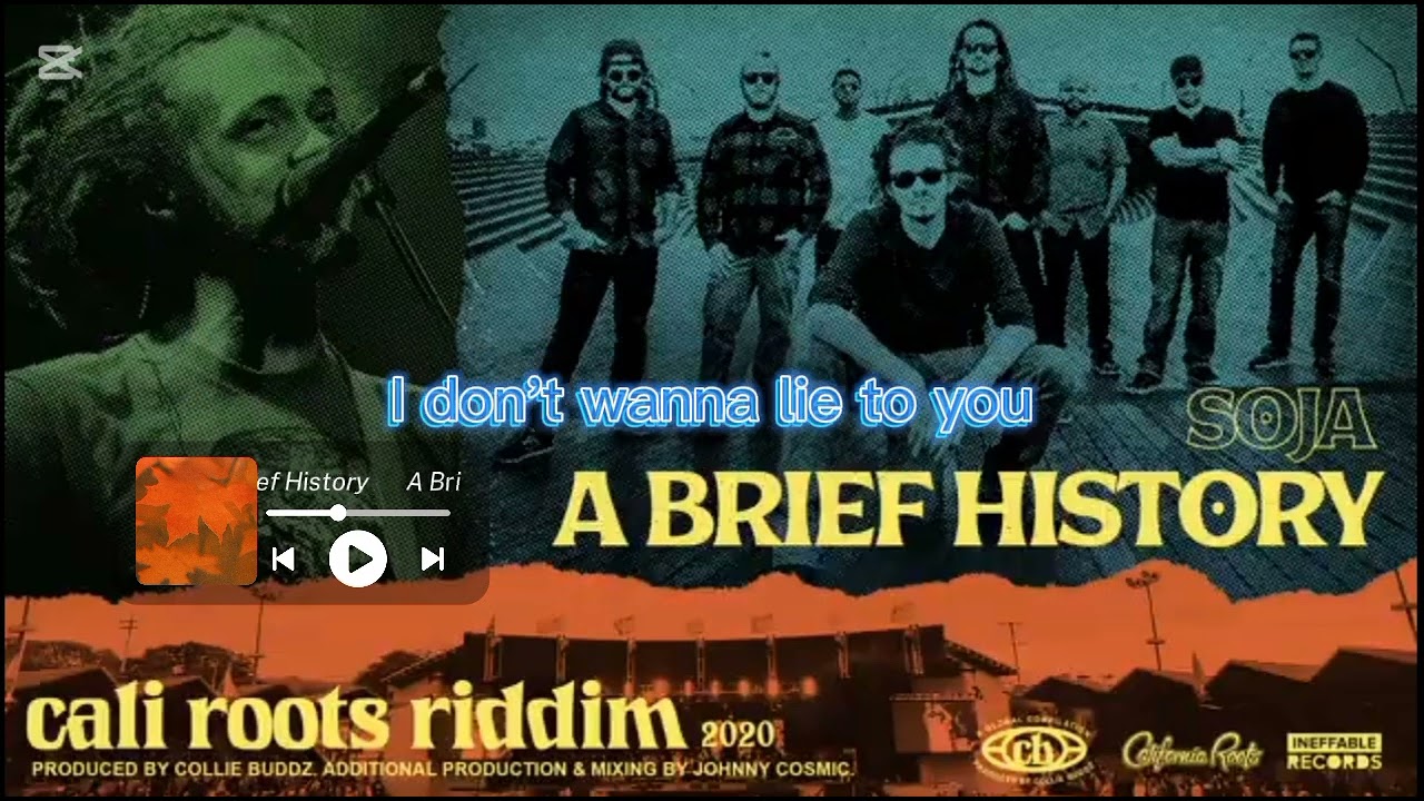 Soja - A Brief History cali roots riddim 2020 Bass 
