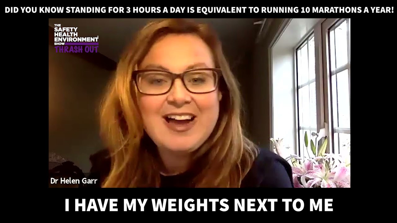 The SHE Show Thrash Out: Changing Mindsets - Benefits of using a standing desk