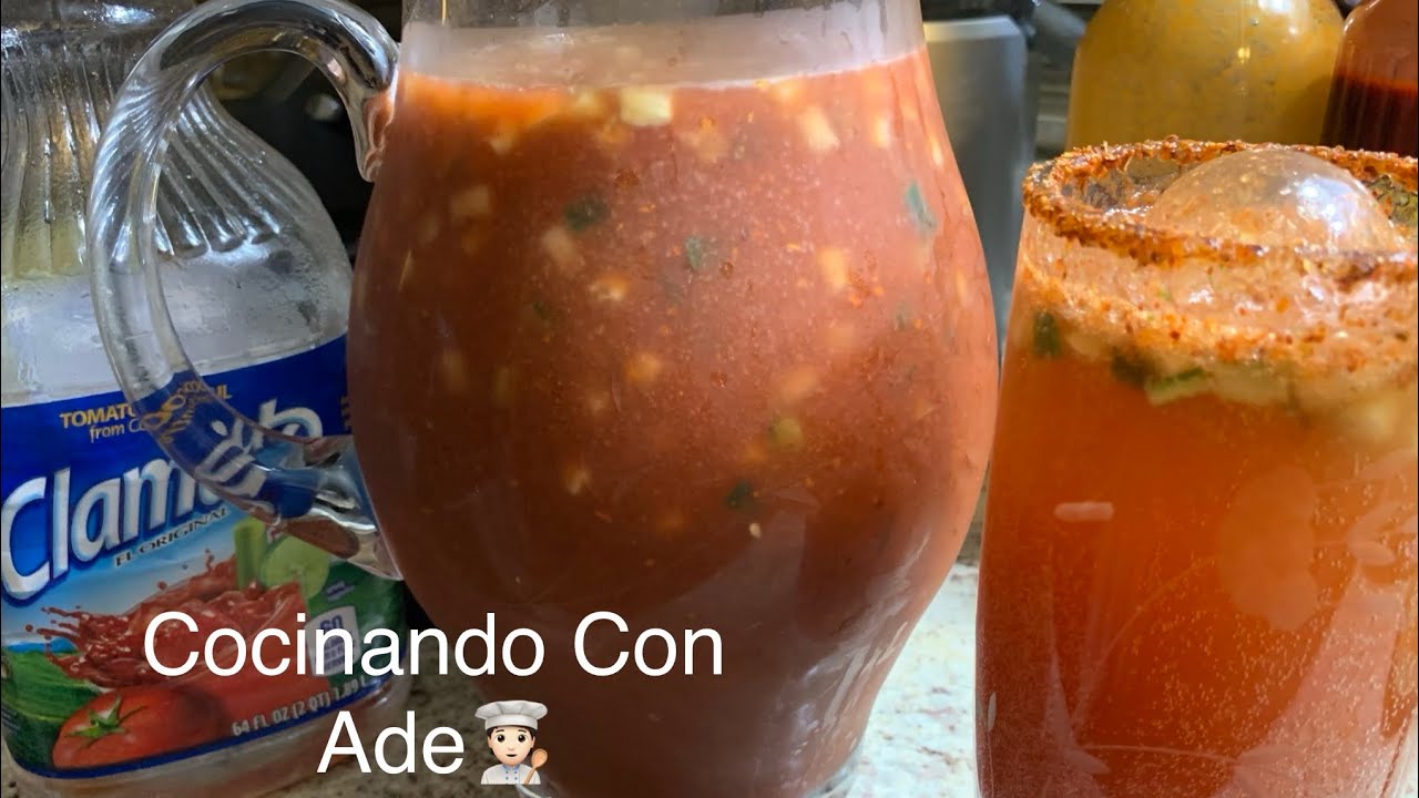 Clamato para unas refrescantes micheladas!