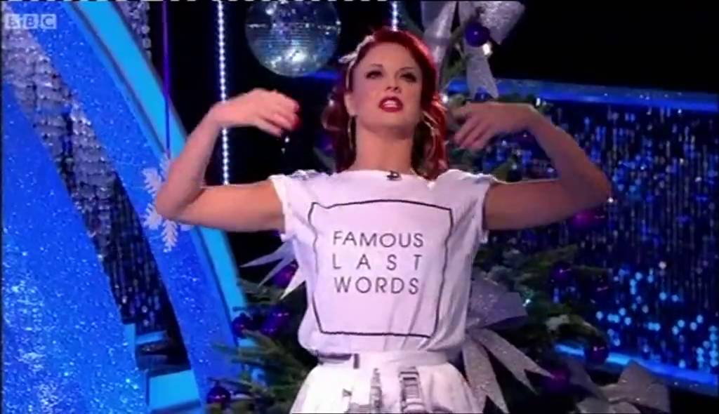 Joanne Clifton's Choreography Corner (and Tunes on Tuesday) 2015-12-15
