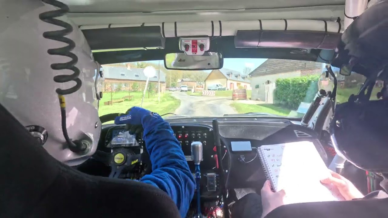 Rallye de Vervins 2023 - ES3 Le Bois du Mont ONBOARD 306 S16