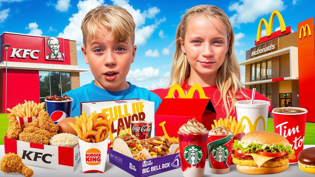 Testing EVERY FAST FOOD in Spain!