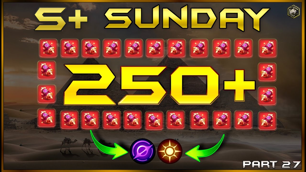 250+ Red Faction Scrolls! F2P vs P2W god/Voider Edition! | S+ Sunday Ep. 27