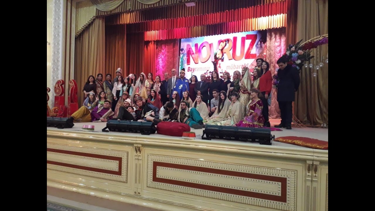 Folklor dərnəyinin təqdimatında .
